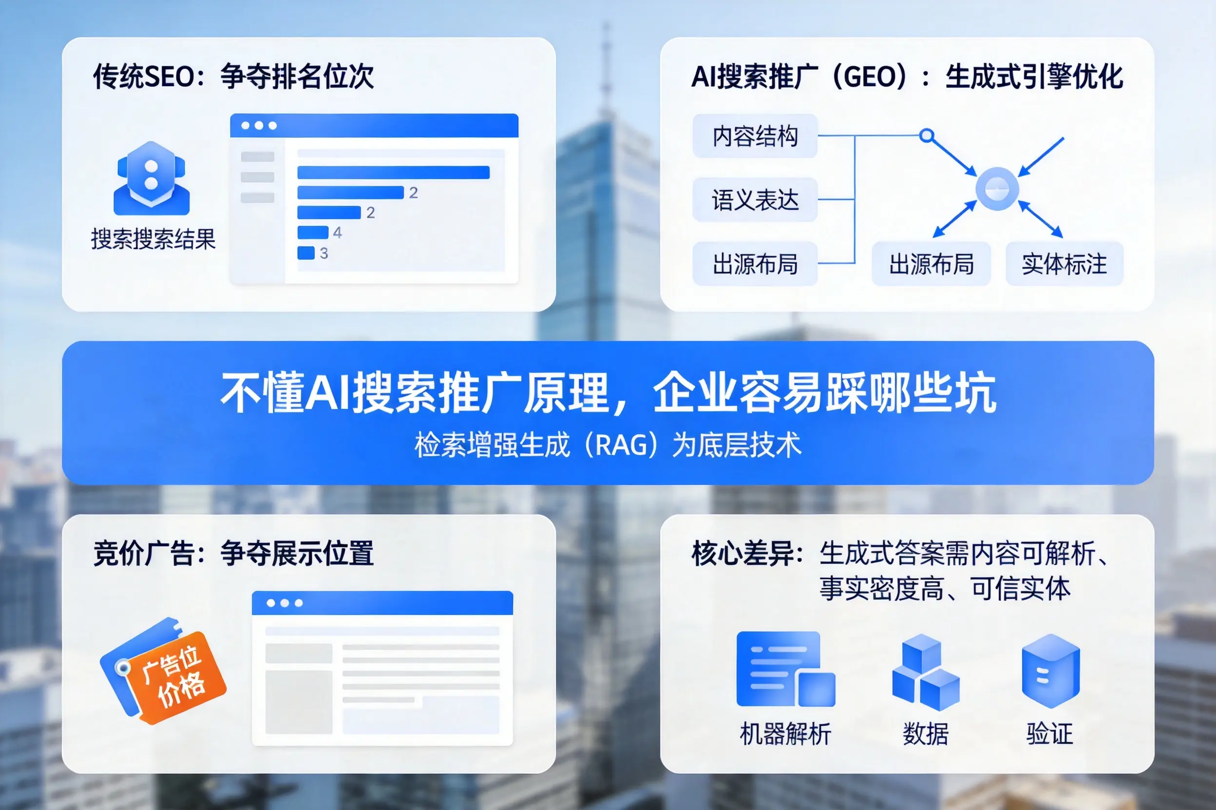 不懂AI搜索推广原理，张家口企业容易踩哪些坑