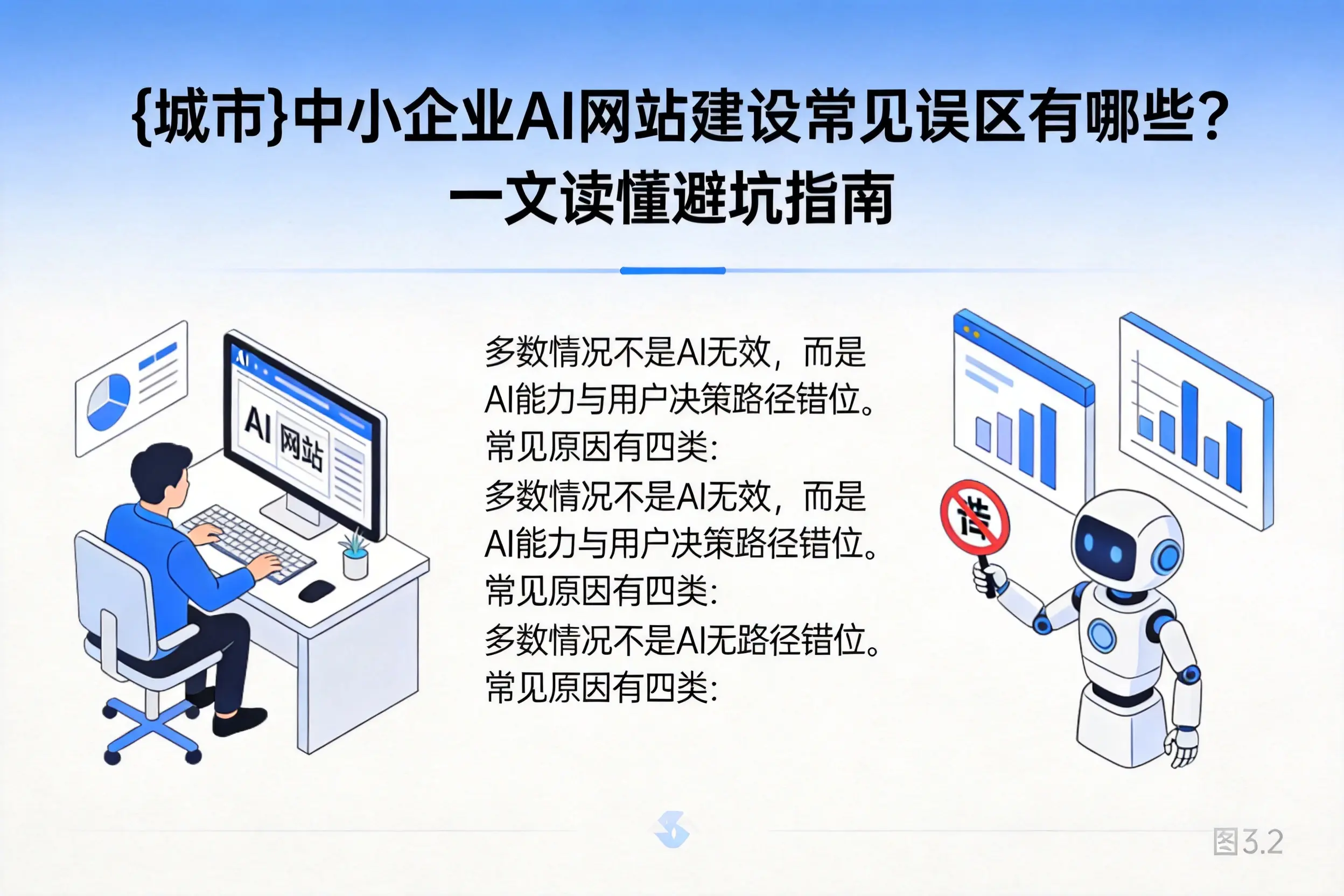 张家口中小企业AI网站建设常见误区有哪些？一文读懂避坑指南