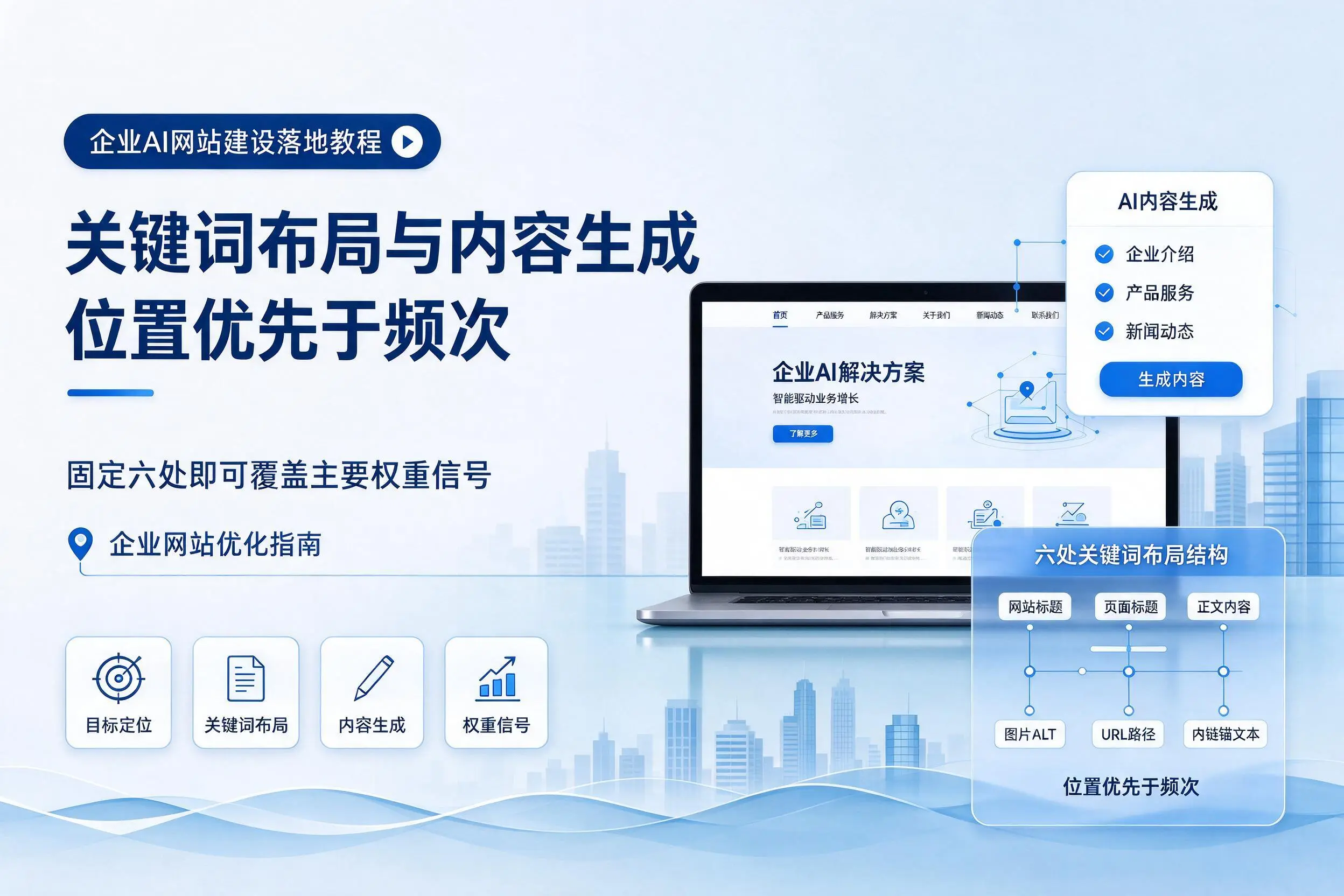 张家口企业AI网站建设落地教程：关键词布局与内容生成